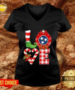 Funny Love Flag Of Tennessee State Christmas Shirt Funny Love Flag Of Tennessee State Christmas Shirt