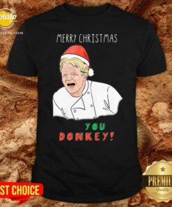 Funny Merry Christmas Chef You Donkey Shirt Funny Merry Christmas Chef You Donkey Shirt