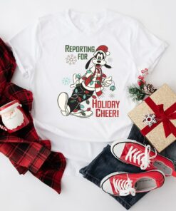 Funny Santa Goofy Disneyland Family Holiday Cheer Christmas Light Sweatshirt Funny Santa Goofy Disneyland Family Holiday Cheer Christmas Light Sweatshirt