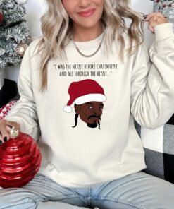 Funny Santa Snoop Dogg Christmas Sweatshirt Funny Santa Snoop Dogg Christmas Sweatshirt