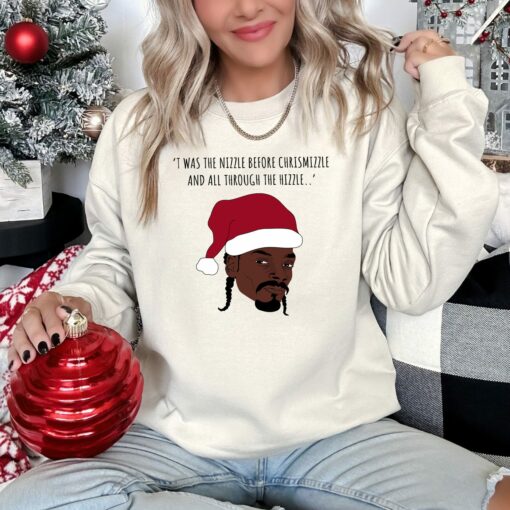 Funny Santa Snoop Dogg Christmas Sweatshirt