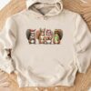 Funny Squirrel Santa Hat Christmas Light Sweatshirt Lovely Unique Xmas Gift