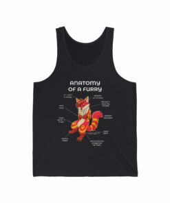 Furry Red and Yellow – Tank Top