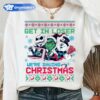 Get In Loser We’re Saving Christmas Grinch Jack Frosty Sweatshirt