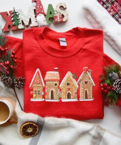 Gingerbread Houses Basic Unique Cute Sweatshirt