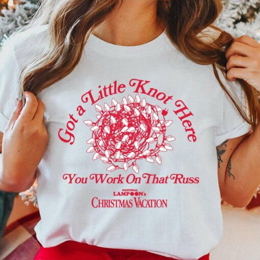 Give A Little Knot Here T-Shirt National Lampoon’s Christmas Vacation