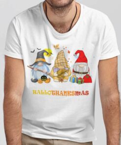 Gnomes Happy Hallothanksmas T-shirt