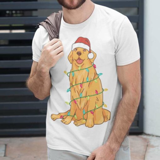 Golden Christmas Light T-Shirt