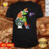 Good The Grinch Chicago Bears Shit On Toilet Green Bay Packers And Other Teams Christmas Shirt
