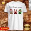 Great Plaid Paw Santa I’m A Simple Woman Christmas Shirt