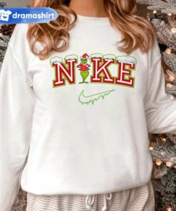 Grinch Nike Christmas Snow Sweatshirt