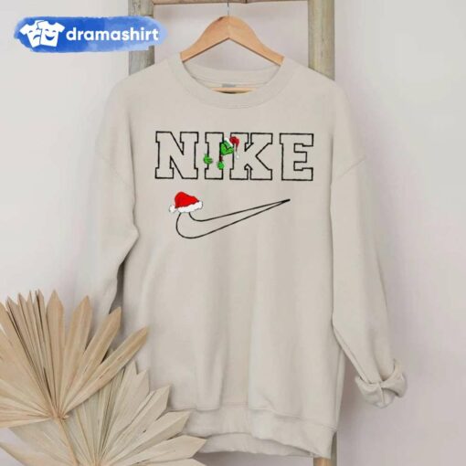 Grinch Sport Nike Christmas Sweatshirt