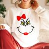 Grinchmas Humor Face Christmas Sweatshirt