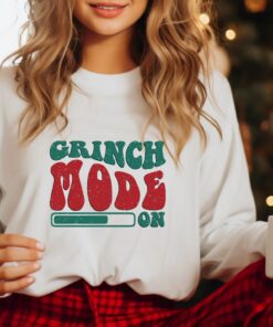 Grinchmas Mode On Unisex Christmas Sweatshirt Classic Unique Xmas Gift Grinchmas Mode On Unisex Christmas Sweatshirt Classic Unique Xmas Gift