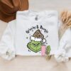 Grinchy and Bougie Funny Christmas Grinch Sweatshirt Gift