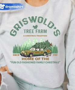 Griswold’s Tree Farm Fun Old Fashioned Family Christmas Sweatshirt