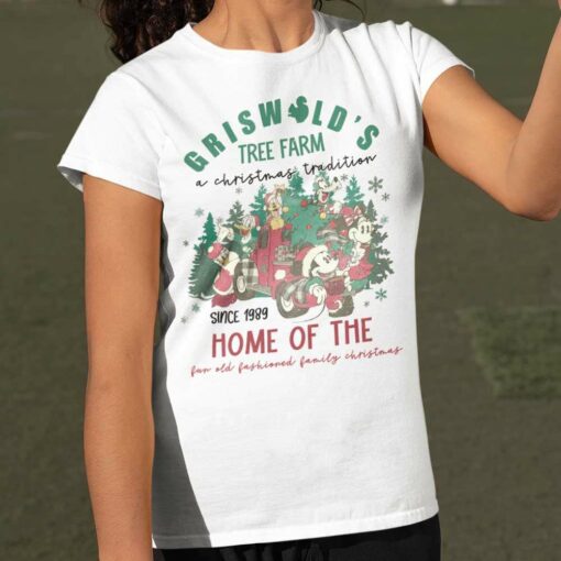 Griswold’s Tree Farm Home of the Fun Old Fashioned Family Christmas T-shirt Disney