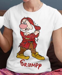 Grumpy Christmas T-shirt Snow White and the Seven Dwarfs