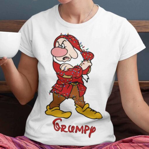 Grumpy Christmas T-shirt Snow White and the Seven Dwarfs