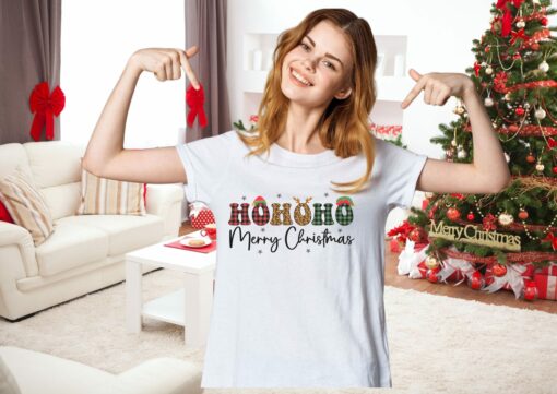 HO HO HO Cute Merry Christmas Sweatshirt