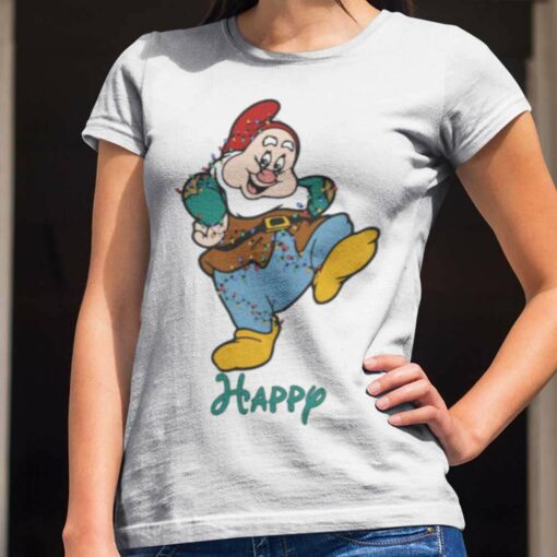 Happy Christmas T-shirt Snow White and the Seven Dwarfs