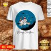 Happy Santa Claus Dive Merry Christmas Shirt