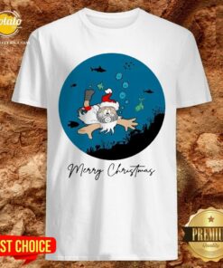 Happy Santa Claus Dive Merry Christmas Shirt Happy Santa Claus Dive Merry Christmas Shirt