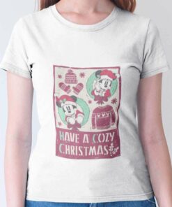 Have A Cozy Christmas Mickey Minnie T-shirt