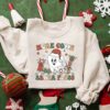 Here Come Santa Floss Cute Teeth Dental Christmas Sweatshirt Lovely Unique Xmas Gift