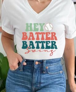 Hey Batter Batter Swing Christmas T-Shirt