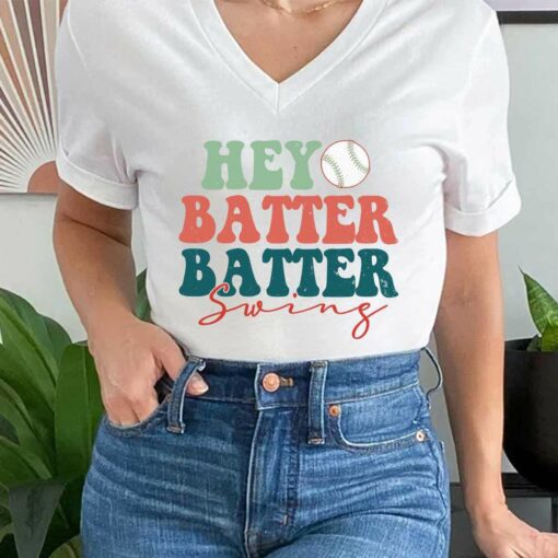 Hey Batter Batter Swing Christmas T-Shirt