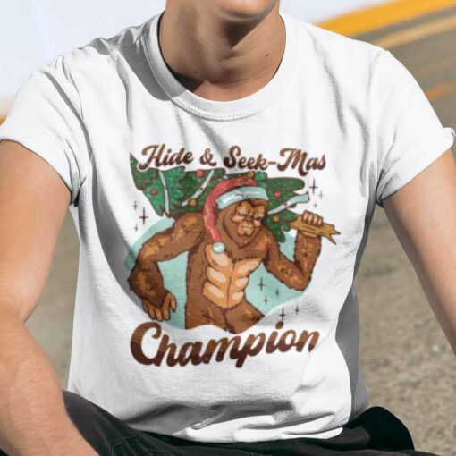 Hide And Seek-Mas Champion Christmas T-shirt