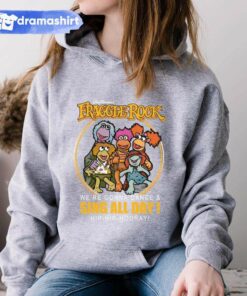 Hip-Hip-Hooray Christmas Hoodie Fraggle Rock