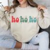 Ho Ho Ho Cozy Christmas Sweatshirt Unique Xmas Gift