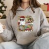 Ho Ho Ho Hippie Funny Santa Sweatshirt Unique Chrsitmas Gift
