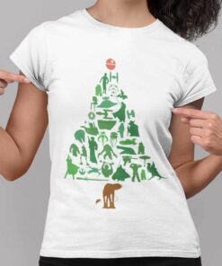 Holiday Xmas Tree T-Shirt Star Wars