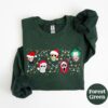 Horror Killer Movie Characters Christmas Lighting Sweatshirt