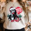 Horror Santa Where You At Christmas Sweatshirt Funny Unique Xmas Gift