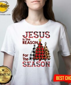 Hot Plaid Jesus Is The Reason For The Season Pine Christmas Shirt Hot Plaid Jesus Is The Reason For The Season Pine Christmas Shirt