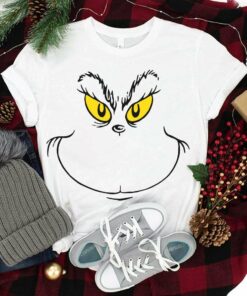 How The Grinch Stole Christmas Face T-Shirt