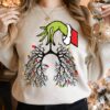 Humor Nurse Respiratory Therapist Lung Christmas Lights Pulmonologist Christmas Unique Xmas Gift