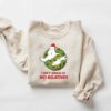 I Ain’t Afraid Of No Relatives Santa Claus Hat Ghostbusters Christmas Sweatshirt
