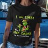 I Am Sorry The Nice Famer Is On Vacation Christmas T-shirt The Grinch
