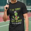I Am Sorry The Nice Nurse Is On Vacation Christmas T-shirt The Grinch