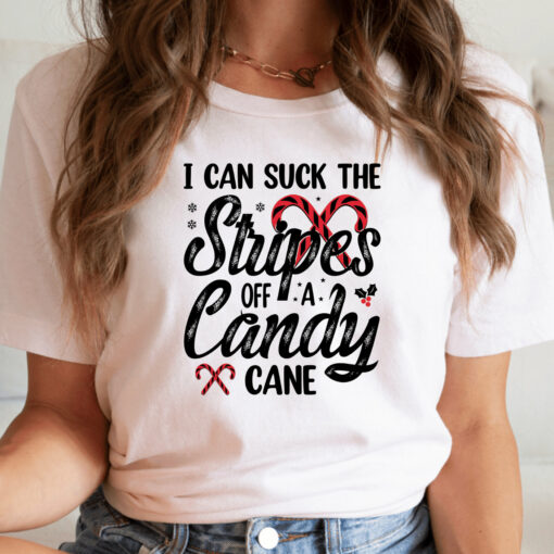 I Can Suck The Stripes Off A Candy Cane Sweatshirt Gift For Mom