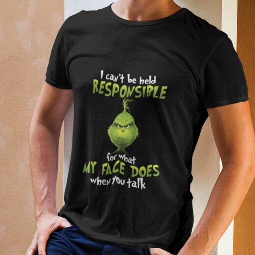 I Can’t Be Held Responsible Christmas T-shirt The Grinch