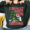 I Really Don’t Hate Christmas Disneyland Phineas And Ferb DOOF Sweatshirt Lovely Unique Xmas Gift