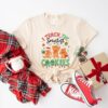 I Teach The Smartest Cookies Cute Gingerbread Holly Jolly Teacher Christmas Sweatshirt