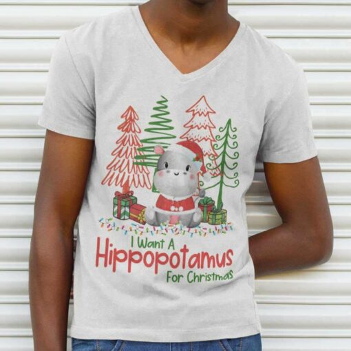 I Want A Hippopotamus For Christmas T-Shirt