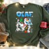 I like Warm Hugs Disney Frozen Olaf Christmas Funny Sweatshirt